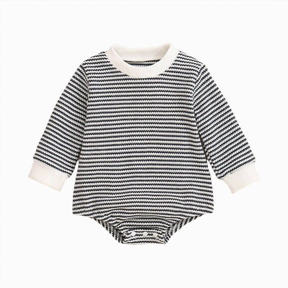 Gerichy Baby Boy Clothes Fall Winter Baby Boy Bubble Romper Long Sleeve Jumpsuit One Piece Outfit 0 3 6 9 12 18 Months Newborn Infant Clothing