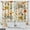 Mushroom 1, variant on Floral Eucalyptus Leaves Kitchen Curtains - Rustic Country Botanical Plant Flowers Spring Short Cafe Tier Curtains Decor Watercolor Vintage Small Window Drapes 36 Inch Length 2 Panels 28"x36"