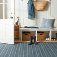 thumbnail image 4 of Dash & Albert Samson Machine Washable Rug, 2' 6" x 8', Navy, 4 of 7