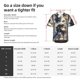 thumbnail image 5 of Balery Exotic Blue Cat Camisas hawaianas de manga corta para hombre, camisas playeras de corte holgado, camisas de vacaciones con botones,Small, 5 of 7
