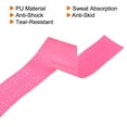 thumbnail image 4 of Unique Bargains 43.3' Non-Slip PU Tennis Racket Overgrip Tape Wraps with Hole Pink 6 Pack, 4 of 7