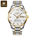 thumbnail image 1 of OLEVS Original Men's Watch Luxury Diamond Design Calender/Week Display Waterproof Wristwatch Men Automatic Mechanical Watches, 1 of 2