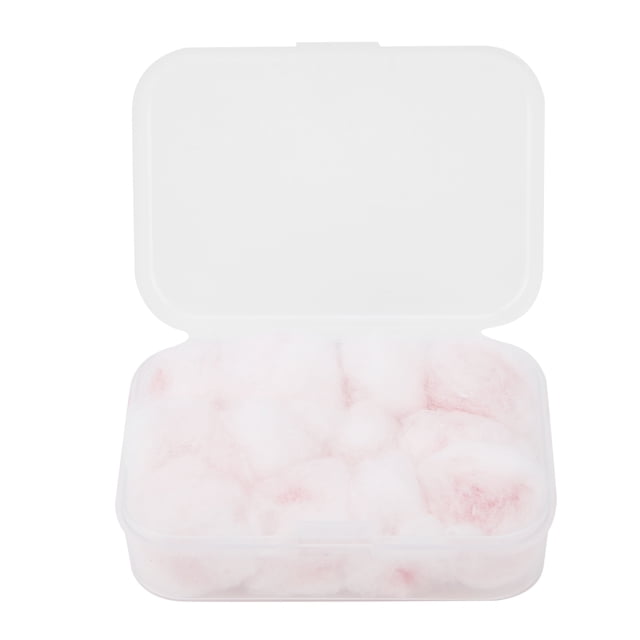 Ccdes Bouchons d'Oreille Étanches, Protecteur de Bouchon d'Oreille, 6 Paires Cire Coton Bouchon d'Oreille Réduction du Bruit Bouchons d'Oreille Protection Auditive Fournitures Imperméable Rose