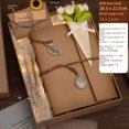 thumbnail image 2 of Álbum antiguo con caja de regalo, colección de billetes de persecución de estrellas, libro de recuerdos hecho a mano, 2 of 6