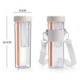 thumbnail image 7 of Happy date 850ml Water Bottle With Fruit Infuser Fruit Infused Water Bottom Loading, Large Water Infuser for More Flavor : Delicious, Healthy Way to Up Your Water Intake, 7 of 7
