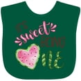 thumbnail image 3 of Inktastic It's Sweet Being One Watermelon First Birthday Boys or Girls Baby Bib, 3 of 4