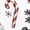 Flare Leggings, variant on 2D Print Santa Skull Custom All-over Print High-Waist Standard & Flare Leggings, Christmas Skeleton Holiday Pants