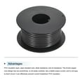 thumbnail image 3 of Uxcell 16AWG Stranded Wire Hookup 10M/33ft Black, Electrical Wire UL1007 Spool, 3 of 6