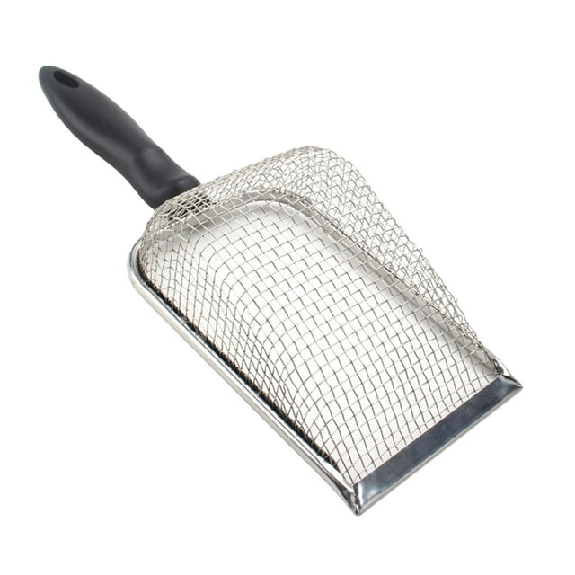 Pala para arena para gatos Fernando limpiador profundo portátil con Mango PP Malla 4.5mm