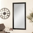 thumbnail image 2 of DecMode 33" x 65" Black Wall Mirror, 2 of 7