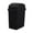 Black, variant on Wzzjkit Bathroom Trash Can with Swings Top Lid Slim Wastebasket Garbage Can Plastic Container Basket Trash Bin for Kitchen, Laundry Room, Office, Kids Room, Dorm 4.5L