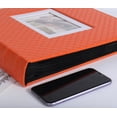 thumbnail image 3 of Álbum de fotos RECUTMS, 10 x 15 cm, 600 fotos, piel sintética, color naranja, 3 of 6
