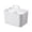 A-White, variant on Multipurpose Storage Box With Handle, Portable Plastic Organizer Caddy, 4 Compartment Suitcase For Desk Cosmetics Stationery