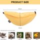 thumbnail image 5 of Pack Hamster Casa Colgante Hamaca Diseño Plátano Animales Pequeños Jaula de Algodón Nido para Dormir Adecuado para Cama para Mascotas Pequeñas Juguetes para Hámster Pequeños Jaula Columpio, 5 of 7
