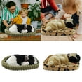 thumbnail image 2 of RUISINERY Realistic Sleeping Plush Breathing Dog Animals Toy with Mat Stuffed Toy Interactive Pet Toy Puppy Dolls for Kids Adults, 2 of 8