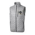 thumbnail image 2 of Men's-Cutter & Buck Gray LA Galaxy Rainier PrimaLoft Eco Insulated Full-Zip Puffer Vest, 2 of 3