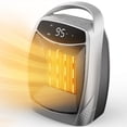 thumbnail image 1 of Portable Space Heater, Brightown 1500W Personal Electric Heater with Timer, 4 Modes Quiet Desk Heater, Overheating & Tip-Over Pro, 1 of 8