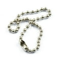thumbnail image 2 of Milaget 20 Bead Ball Chain Connectors Clasp Keychain Jewelry Craft 15cm, 2 of 3