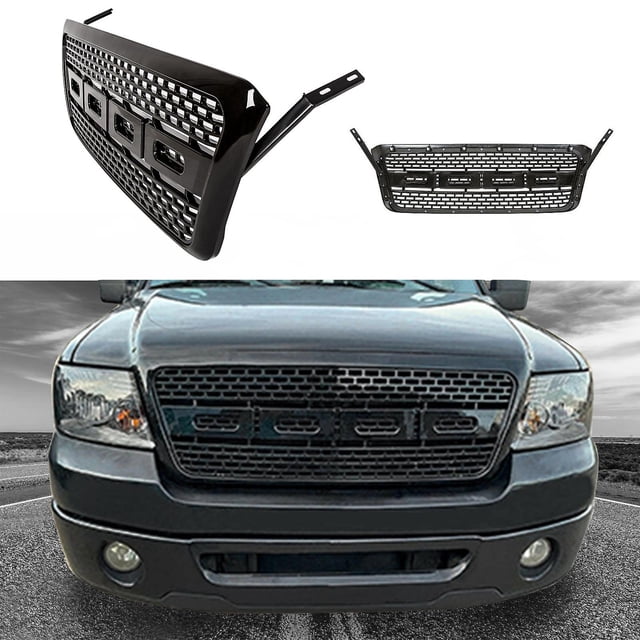 Parrilla para Parachoques Delantero YONGSHENG Estilo Ford F150 Raptor 04-08 Material ABS