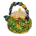 thumbnail image 4 of Jewelry Storage Box Jewelry Container Trinket Case Alloy Crafts Teapot Adornment, 4 of 9