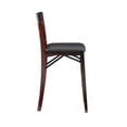 thumbnail image 4 of Linon Triena Wood X Back Folding 25" Counter Stool in Merlot, 4 of 17