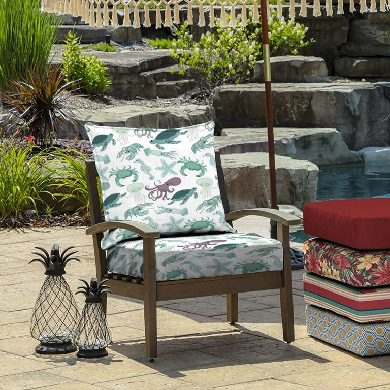 Nautical chair cushions hot sale