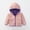 Pink, variant on Krdevn Toddler Boys Girls Windproof Hooded Coat Patchwork Jacket Warm Outerwear,4-5 Years