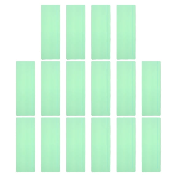 Uxcell Guided Reading Strips Tracking Highlight Colored Overlay Bookmark Grass Green 16 Pcs