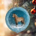 thumbnail image 1 of Christmas Animals Print Acrylic Hanging Christmas Gifts For Family Colleagues Christmas Tree Decoration, 1 of 9