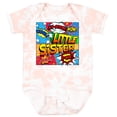 thumbnail image 3 of Inktastic Little Sister Comic Book Girls Baby Bodysuit, 3 of 5