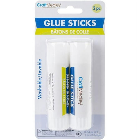Multicraft Glue Sticks Jumbo Washable 2pc