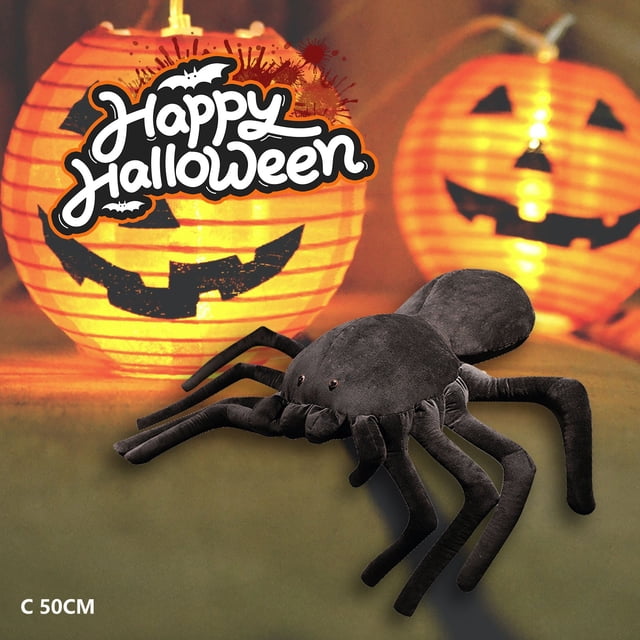 Jouets en Peluche Araignée, Accessoires de Fête d'Halloween, Poupées en Peluche