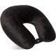thumbnail image 5 of Almohada para el cuello de microfibra suave con plumas, color negro, 5 of 5