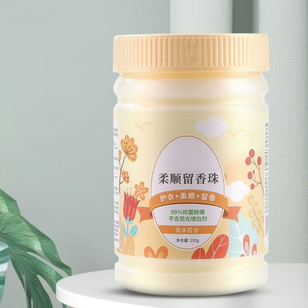 Perlas De Refuerzo De Aroma En Lavado Perlas De Aroma De Lavado Perlas De Lavado Reforzador De Aroma De Lavado Suavizante Antiestático Para Ropa Con Gran Olor Lirio Fragante ANGGREK Otros