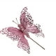 thumbnail image 2 of Mariposas huecas tridimensionales de doble capa para decoración navideña, accesorios de decoración hechos a mano para bricolaje, decoración de corona navideña para árbol de Navidad Akmoler, 2 of 8