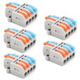 thumbnail image 1 of Spring Lever Terminal, Lever Nut Connector Electrical Connectors Blocks  For Household Appliances For Machinery, 1 of 8