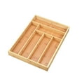 thumbnail image 3 of VALINK Bamboo Cutlery and Knives Tool Tray with 6 Compartments Perfect Kitchen Drawer Organizer for, 3 of 6