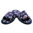 thumbnail image 2 of Chochili Men Big Skull Open Toe Home Slippers Black Lightweight Silent Walk Size 8 to 10, 2 of 4