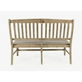 thumbnail image 3 of Jofran Carlyle Crossing Modern Rustic Solid Wood Slatback Dining Bench, 3 of 5