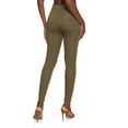 thumbnail image 2 of Womens Solid Wide Waist Leggings, 2 of 2