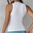 thumbnail image 2 of Womens Shelf Bra Tank Tops Workout Camis Yoga Shirt Undershirts with Shelf Bra, 2 of 3