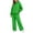 Green-17823jj, variant on Sweatsets Women 2 Piece Outfit Fleece Lined Hoodie with Wide Leg Sweatpants Winter Warm Athletic Workout Oversized Sweat Sets Women Brown M