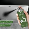 thumbnail image 4 of 2 Pack Black Spray Paint for Bathtub & Tile | Bathroom Refinishing Kit | Aerosol Ceramic Paint for Porcelain, Fiberglass, Ceramics | DIY Countertop & Wallpaper Paint, 4 of 7