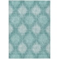 thumbnail image 2 of Addison Rugs Chantille Indoor/Outdoor Transitional Ikat Teal Washable Rectangle Rug, 2'6" x 3'10", 2 of 6