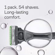 Schick Hydro Sensitive 5 Blade Razor for Men, 1 Razor Handle with 3 Refills