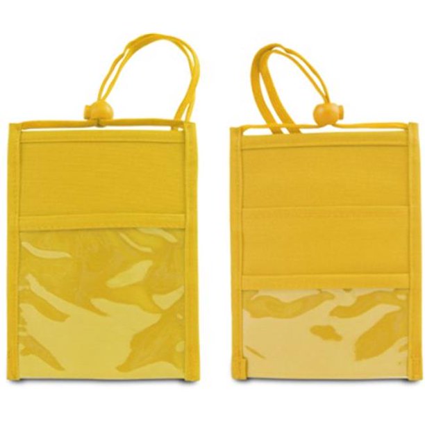 5 x 6.5 in. Bright Yellow Badge Holder Case of 200