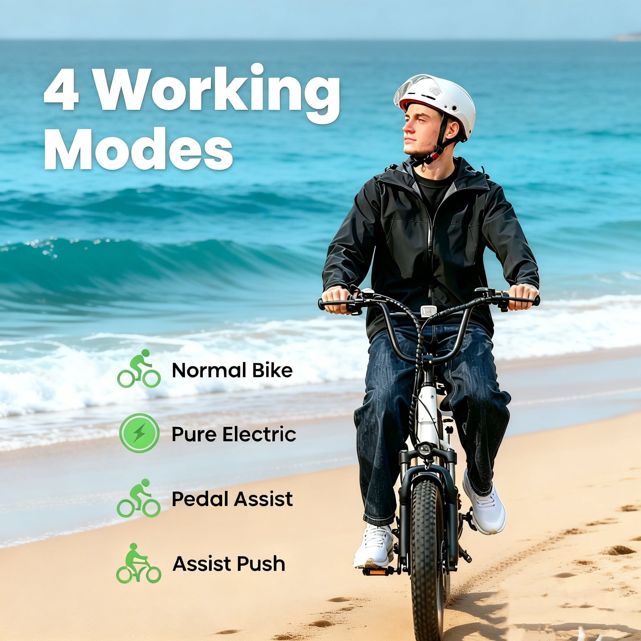 GSPEED U03 Adult Electric Mountain Bike, 1500W Peak Motor, 48V 13Ah Removable Battery, 90-Mile Range, 7-Speed Shimano Gears, Front Suspension, UL2849 Certified E-Bike