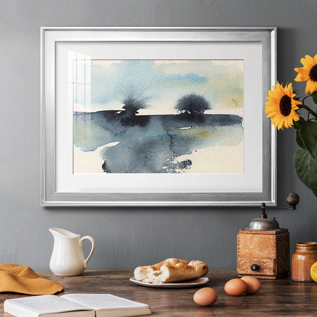 Upheval I Premium Framed Print - Ready to Hang