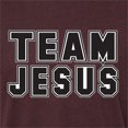thumbnail image 5 of Wild Bobby Varsity Team Jesus Inspirational/Christian Men Premium Tri Blend Tee, Cardinal, Small, 5 of 5
