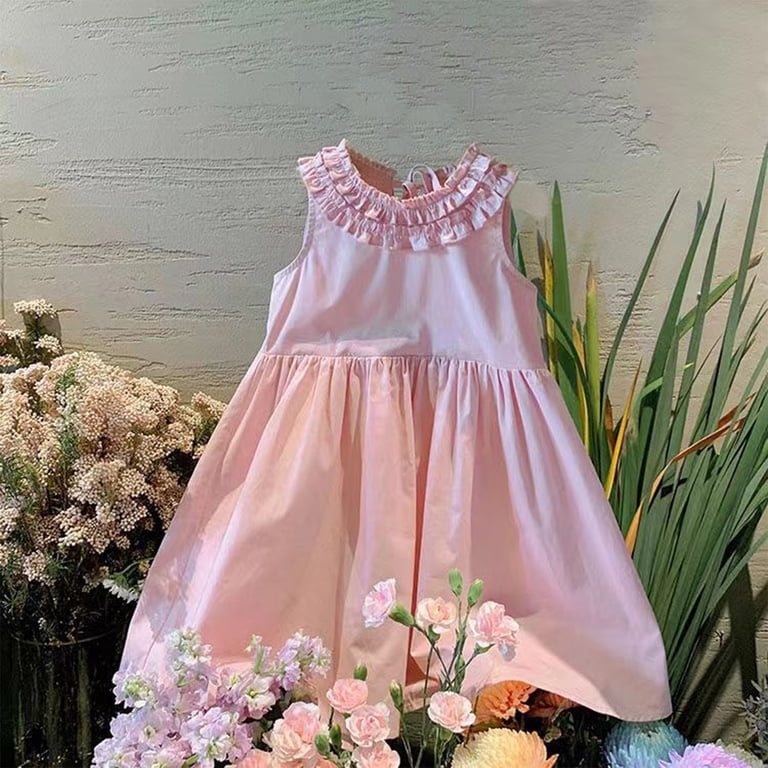 strapless open back dress Baby Cute Girl Birthday Party Princess Dress – marryshe